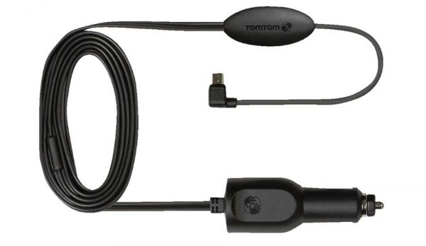 TomTom Kfz-Ladegerät mit TMC-Empfänger für Geräte mit Micro-USB Ladeanschluss