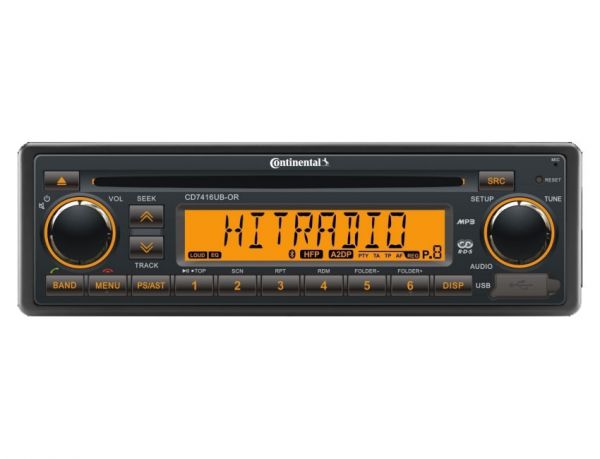 Continental CD7416UB-OR CD-Tuner/AUX/USB/Bluetooth