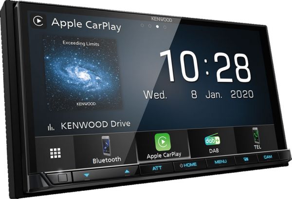 Kenwood DMX7520DABS - Moniceiver mit Apple CarPlay, Android-Auto, DAB+
